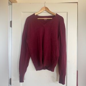 Vintage Nordstrom lambswool v-neck sweater size extra large